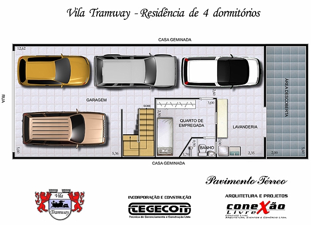 27- Tramway - 4 Dormit.- Planta da Garagem.jpg